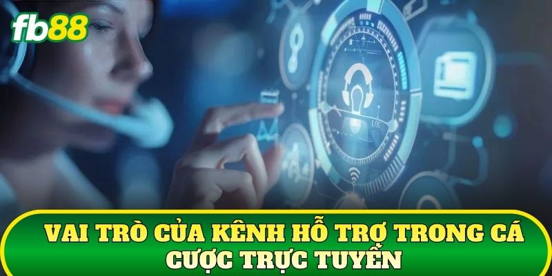 Liên Hệ 1 Vai trò của kênh hỗ trợ trong cá cược trực tuyến