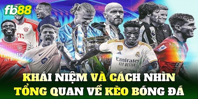 Khái niệm và cách nhìn tổng quan về kèo bóng đá