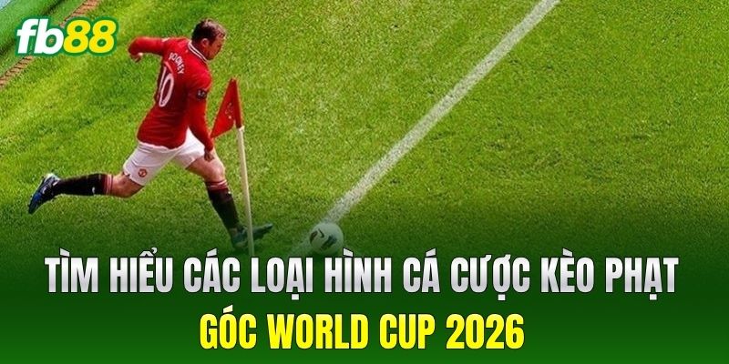 Tìm hiểu các loại hình cá cược Kèo Phạt Góc World Cup 2026