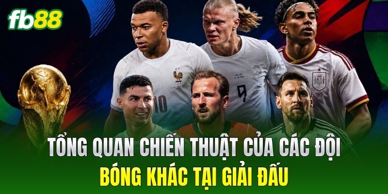 Đội Hình Ra Sân World Cup 2026: Sơ Đồ Dự Kiến Của Các HLV 3 Tổng quan chiến thuật của các đội bóng khác tại giải đấu
